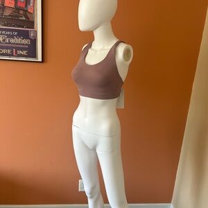 ATHLETA “ ADVANCE SPRINT” mauve sports bra